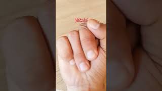 Four fingers easy way challenge tutorial finger funny magic duet bumskievlog shorts videoyt [upl. by Alegnatal247]