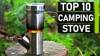 Top 10 Best Wood Burning Stove for Camping amp Backpacking [upl. by Lleoj367]