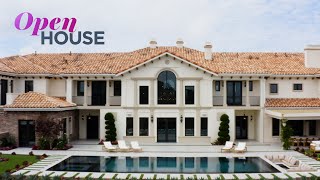 Welcome to a Sprawling MediterraneanStyle Estate in Calabasas California  Open House TV [upl. by Notrub]