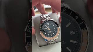 Venezianico Nereide GMT 3521504C Black Automatic  OPEN BOX [upl. by Haddad]