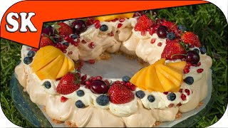 How to Make Berry Christmas PAVLOVA ♫♪ [upl. by Zia]