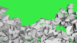 REAL BEST 5 Wall Collapse Explode Green Screen  Sound Effect Included  by Green Pedia [upl. by Dasya]