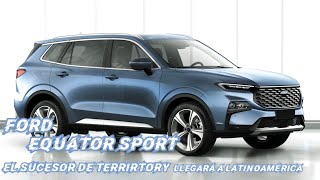 FORD EQUATOR SPORT con motor 15 turbo estilo deportivo  sucesor de Terrirtory [upl. by Nyrrat529]