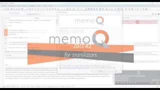 Monolingual review and tracked changes in memoQ [upl. by Nipsirc421]