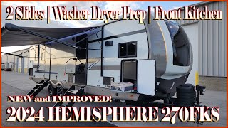 MODEL CHANGE 2024 Salem Hemisphere 270FKS Travel Trailer by Forestriver RVs at Couchs RV Nation [upl. by Lleryd679]