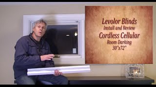 How to Install LEVOLOR TrimGo™ Fabric Solar and Vinyl Shades  Inside Mount [upl. by Kath]