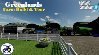 Greenlands  Farm Build  Timelapse  Farming Simulator 22  FS22  Farming Simulator  Farm Tour [upl. by Clarette]