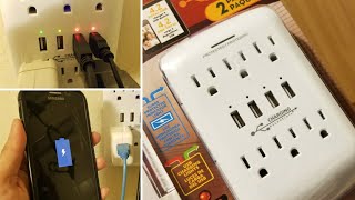 Costco USB  AC Charging Outlet 2 PK for 15 FULL REVIEW Is it worth it [upl. by Herald360]