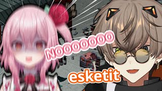 Rosemi goes insane over the word esketit for 8 minutes【NIJISANJI EN】 [upl. by Saihttam]