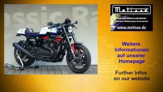 Metisse Harley VCR1200  Ultimate Cafe Racer [upl. by Hershell978]