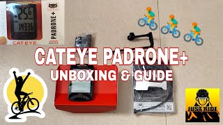 CATEYE PADRONE UNBOXING AND GUIDE  JUST RIDE [upl. by Daveda]