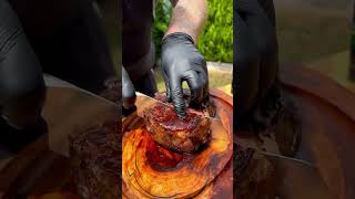 Best steak rare done and delicious foodie food foodlover foodblogger [upl. by Machos]