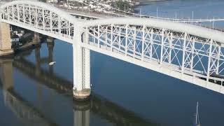 Royal Albert Bridge Saltash Bridge amp Coombe Viaduct Cornwall [upl. by Nylirad]