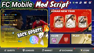 FC Mobile Mod Menu Hack Script v20103 🔥 Android  Emulator pc✅ [upl. by Eylloh]