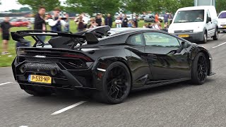 BEST OF LAMBORGHINI SOUNDS 2022  Huracan STO Urus Novitec 1050HP Huracan Aventador SVJ Gintani [upl. by Solly535]