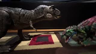 DCB  Rexy Jurassic World vs Siats Meekerorum [upl. by Hpeseoj586]