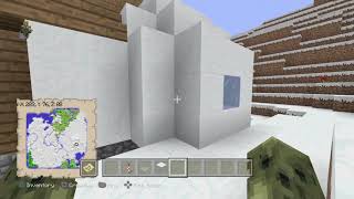 Minecraft only snow seed [upl. by Gladdy]