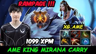 AME MIRANA CARRY RAMPAGE  The Uncrowned King China GOD CARRY FULL SLOT BUILD [upl. by Oirottiv]