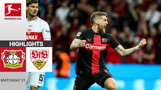 Bayer Leverkusen  VfB Stuttgart  22  Zusammenfassung  Bundesliga 202324 [upl. by Camellia]