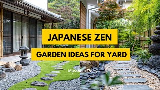 70 Relaxing Small Japanese Zen Garden Ideas for Tiny Yard [upl. by Naget]