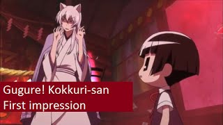 Gugure Kokkurisan 繰繰れ！コックリさん Episode 1 Review  First impression [upl. by Arraeit]