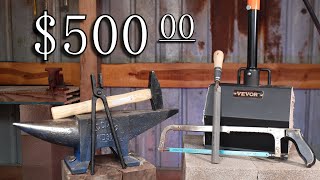 Affordable Blacksmithing  Budget friendly TOOLS [upl. by Aneehta969]