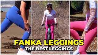 Leggings Outfit Ideas  Best 2022  Breathable  Black Leggings and Bright Colors  Fanka [upl. by Valer]