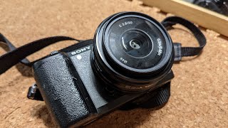 E 20mm F28 SEL20F28 SONY Lenz Movie sample [upl. by Akcirehs724]