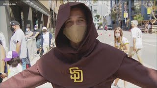 Heres how San Diego Padres Opening Day looked in and outside Petco Park [upl. by Hettie]