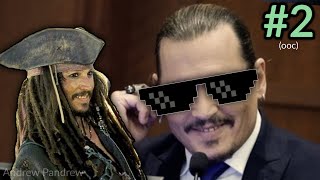 Johnny Depp Continues To Be Hilarious in Court Part 2 [upl. by Ardek]