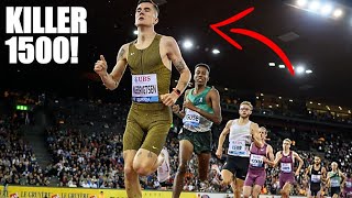 Jakob Ingebrigtsen VS Josh Kerr amp Yared Nuguse  Mens 1500 Meters  Diamond League Zurich [upl. by Oilcareh]