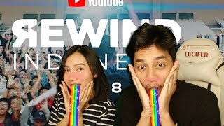 GW GA IKUT IKUT YOUTUBE REWIND  YOUTUBE REWIND 2018 INDONESIA RISE REACTION [upl. by Ahsimac]