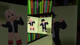 I opened a book in the library and the painting did an APT dance shorts roblox apt [upl. by Aynom14]