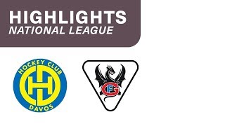 Davos vs Fribourg 12 – Highlights National League [upl. by Nadya862]