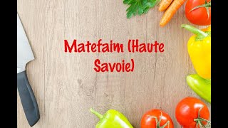 How to cook  Matefaim Haute Savoie [upl. by Llevart992]