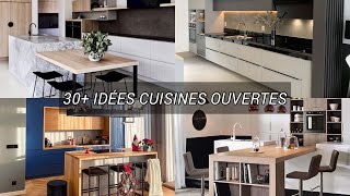 30 idées de cuisines ouvertes 2021 [upl. by Yslehc729]