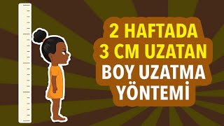 2 HAFTADA 3 CM Uzatan Muhteşem Boy Uzatma Yöntemi [upl. by Shaine991]