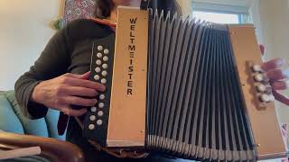 Reverb Sale Weltmeister Wiener Diatonic Accordion G C Maple Wood [upl. by Brightman]