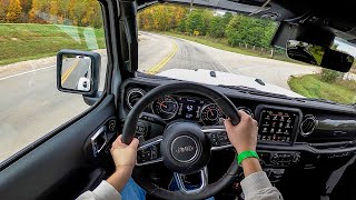 2022 Jeep Wrangler Unlimited Rubicon 392 Xtreme Recon  POV Test Drive Binaural Audio [upl. by Ydorb63]