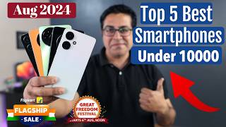 Best 5G Phones Under 10000 in August 2024 I गलती मत करना Under 10k [upl. by Lambard]