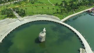 Aerial view of Xiamen host city of BRICS summit [upl. by Tersina]