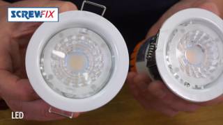 ENLITE FIRE RATED FIXED E8 LED DOWNLIGHT IP65 WHITE 8W  Screwfix [upl. by Oker]