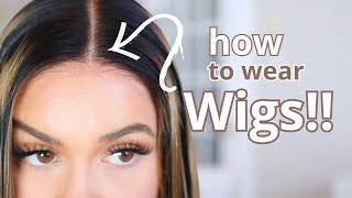 The only WIG tutorial you need These tips took me years to find🙊 Wear amp Go Wig ft Jessies Wig [upl. by Eisle]