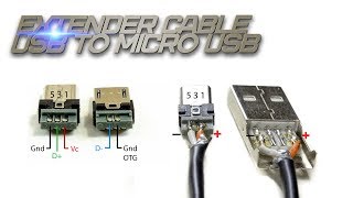 USB to Micro USB cable DIY [upl. by Clayberg]