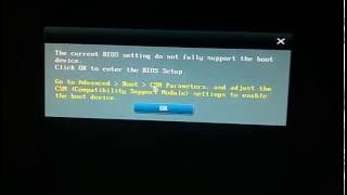 How to fix Booting problem CSM Parameters Window 7 please Help me [upl. by Schaaff334]