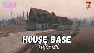 House Tutorial With Base Potential In 7 Days To Die 🏡 [upl. by Beau]