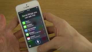 iPhone 5 iOS 7 Beta 6  New Siri Review [upl. by Eleni]