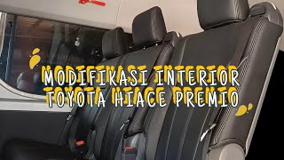 Upgrade Toyota Hiace Premio Dan Penambahan Jok Penumpang Mulai Dari 60 Jutaan Aja 😱 [upl. by Rabaj]