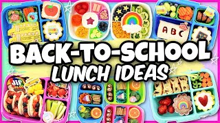 Ive never seen such a COLORFUL Bunch of Lunch Ideas  School Lunch MARATHON [upl. by Ignace299]