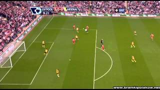 Liverpool  Arsenal 44 Fabianski saves [upl. by Tnahsin190]